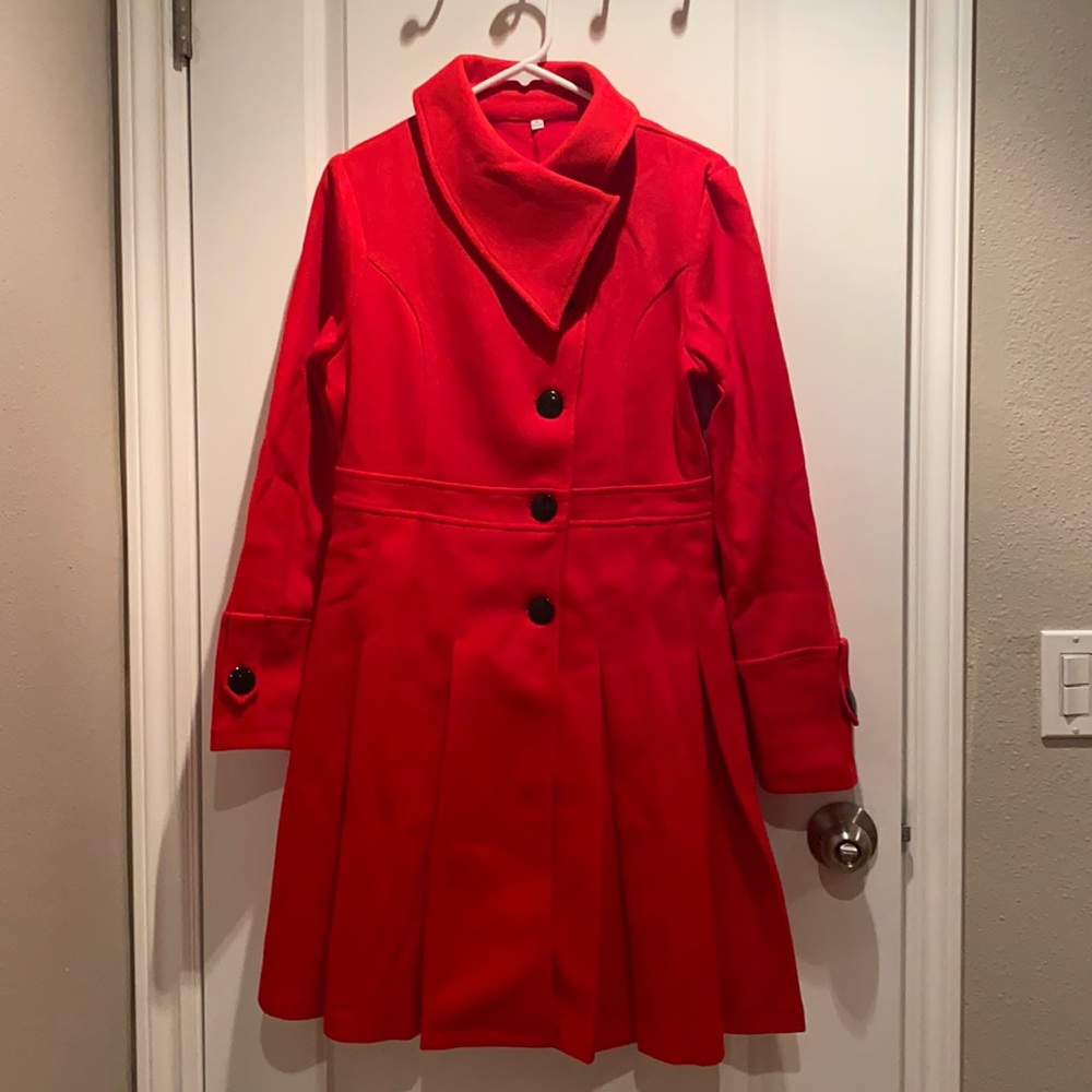 Beautiful Pleated Coat